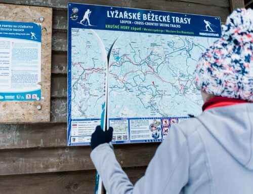 Undiscovered cross-country ski trails in the fairy-tale countryside