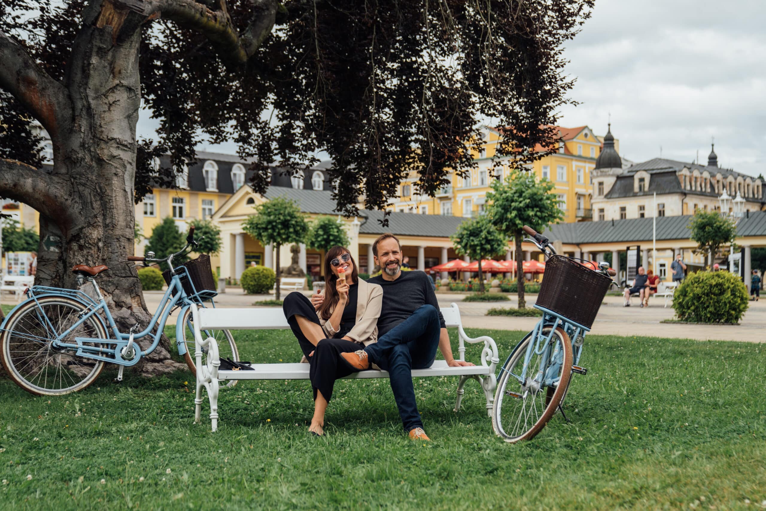 Relax v parku Františkovy Lázně