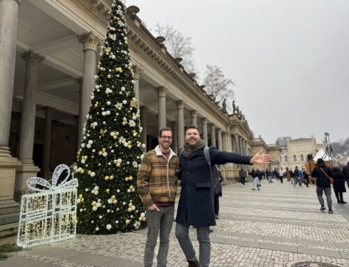 Dva tátové navštívili Vánoční Vary. Co je okouzlilo nejvíc?