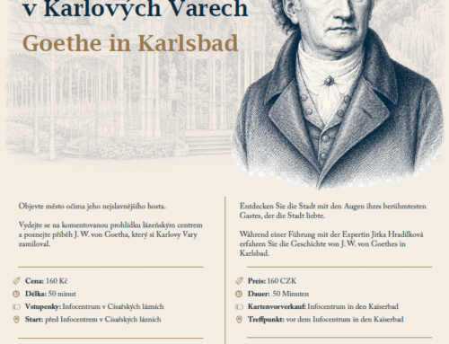 Komentované prohlídky lázeňským centrem Karlových Varů po stopách J. W. von Goetha